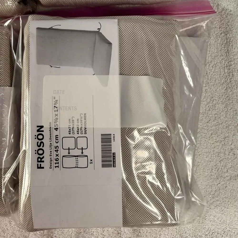 Ikea Cream and White Furniture